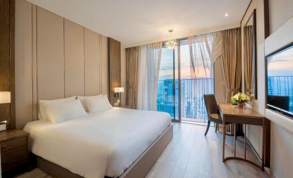 Panorama Ocean View Luxury Apartment Нячанг Экстерьер фото