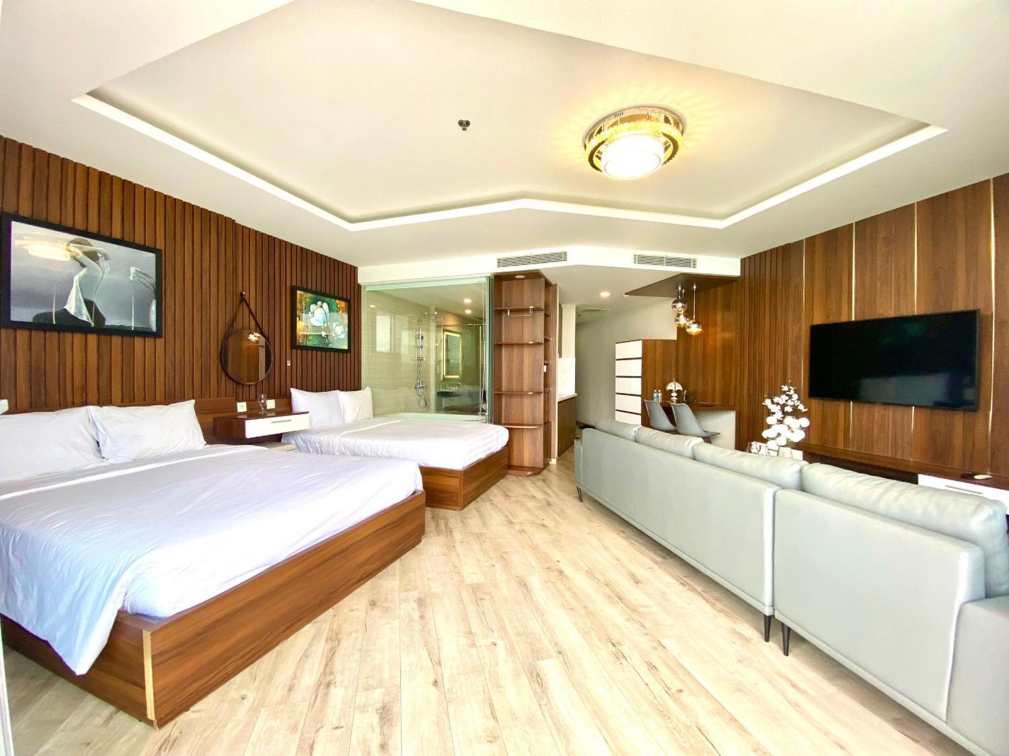 Panorama Ocean View Luxury Apartment Нячанг Экстерьер фото