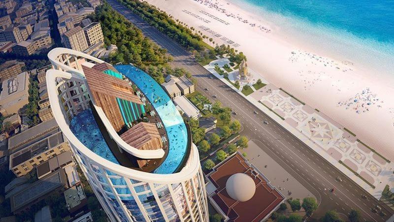 Panorama Ocean View Luxury Apartment Нячанг Экстерьер фото
